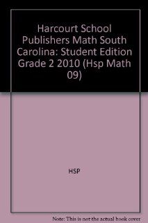 South Carolina Math Houghton Mifflin Harcourt: Houghton Mifflin Harcourt: 9780153784279: Books
