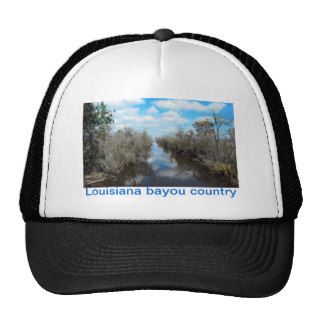 Louisiana bayou country cap trucker hat