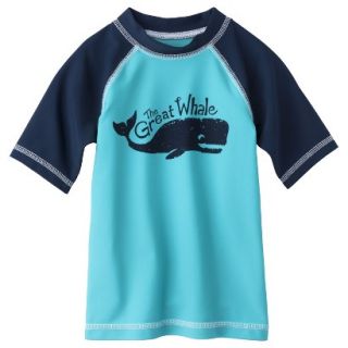 Circo Infant Toddler Boys Whale Rashguard   Blue 9 M