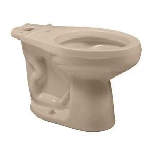 American Standard Cadet/Ravenna Right Height (16 1/2 In.) Elongated Toilet Bowl, Fawn Beige 3417.016.045