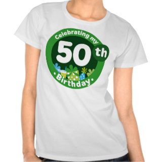 Celebrating My 50th Birthday T Shirt
