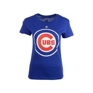 Chicago Cubs Majestic MLB Number 1 Mom T Shirt