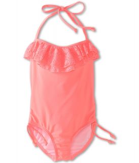 Seafolly Kids Roller Girl Tube Tank Girls Swimsuits One Piece (Red)