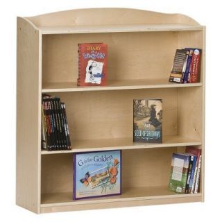 Kids Bookcase: Guidecraft Single Sided Bookcase 36 inches Height   Natural