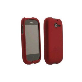 WireX Rubberized Protective Shield for Huawei Ascend Y Y201 (Red): Cell Phones & Accessories