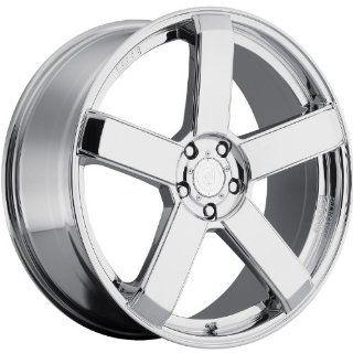 Dropstars 644C 24 Chrome Wheel / Rim 5x4.5 & 5x4.75 with a 20mm Offset and a 83.82 Hub Bore. Partnumber 644C 2490420 Automotive
