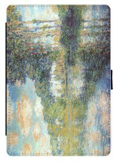 Rikki KnightTM Claude Monet Art Poplars on the Epte Design Protective Black Snap on slim fit shell case for Apple iPad Mini Computers & Accessories