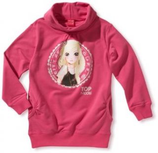 Top Model Mädchen Sweatshirt 85067, Gr. 128, Pink (847 lilac rose): Bekleidung