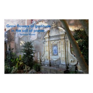 Prayer Garden Quotation Poster