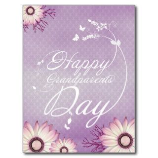 Happy grandparents day post card