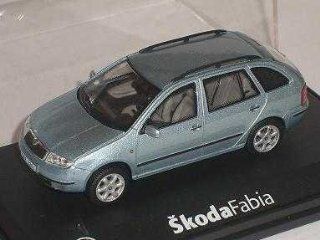 Skoda Fabia i 1 Kombi Combi Gray Stone Metallic Grau 143ab004p 1/43 Abrex Modellauto Modell Auto: Spielzeug