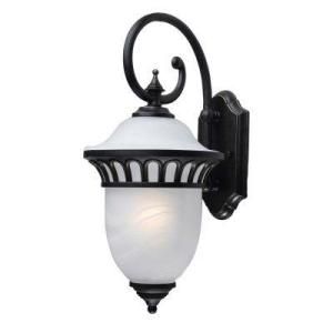 Hampton Bay Pacifica Collection Imperial Bronze finish 1 Light 9 in. Wall Lantern DISCONTINUED THD15146B