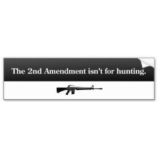 2nd Amendment Bumper Sticker