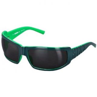 Bikkembergs Sonnenbrille Sunglasses dunkelgrün BK 502 UVP 148,00 EUR: Bekleidung