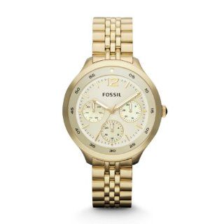 Fossil Damen Armbanduhr Analog Quarz Edelstahl beschichtet ES3240: Uhren