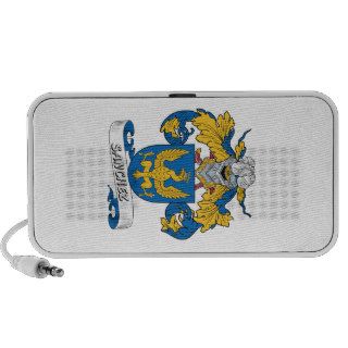 Sanchez Family Crest iPhone Speaker