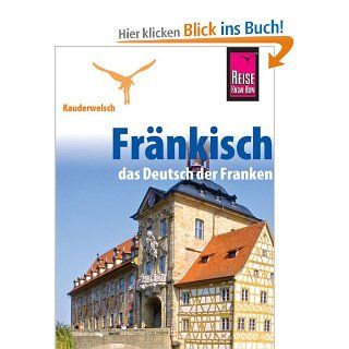Reise Know How Kauderwelsch Frnkisch   das Deutsch der Franken: Kauderwelsch Sprachfhrer Band 186: Jens Sobisch: Bücher