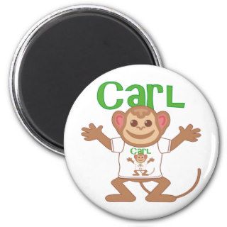Little Monkey Carl Magnets
