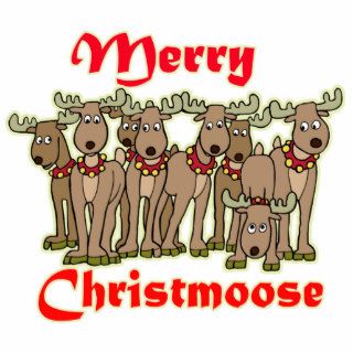 Merry Christmoose Photo Cut Outs