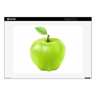vector green apple skins for laptops