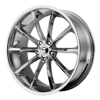 Lorenzo WL032 20x8.5 Chrome Wheel / Rim 5x112 with a 35mm Offset and a 72.60 Hub Bore. Partnumber WL03228556235: Automotive