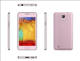 2014 New Design Ultra thin Generic Unlocked Quadband Dual Sim With 4.63 Inch Capacitive Touch Screen 3G Smart Phone Simple Mobile Phone MINI 900(Pink) Cell Phones & Accessories