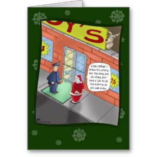 Funny Christmas Cards Breaking and Entering