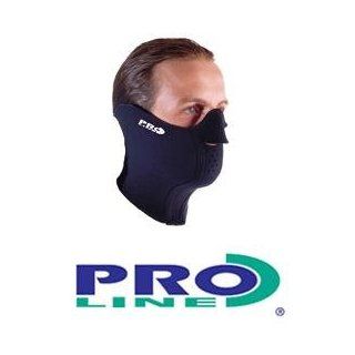 Proline High Quality Neoprene Thermal Face Mask/Balaclava   Excellent thermal all weather protection, super plush towelling lines Sizes: Small   Large: Sports & Outdoors