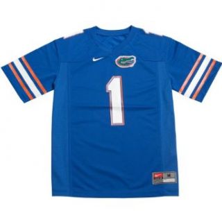 NIKE Youth Florida Gators Game Replica Football Jersey   Size: Large, Royal: Clothing