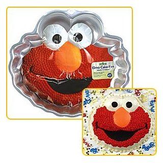 Party Supplies   Elmo Cake Pan Toys & Games
