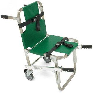 Junkin Evacuation Chair W/out Handles Green   Model JSA 800   Each: Health & Personal Care