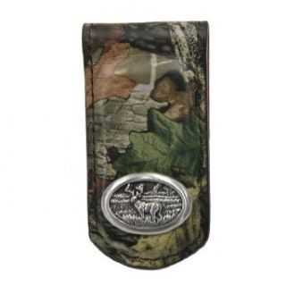 Badger by 3D Belt Company Camouflage Genuine Leather Magnetic Money Clip Western Magnetic Money Clip