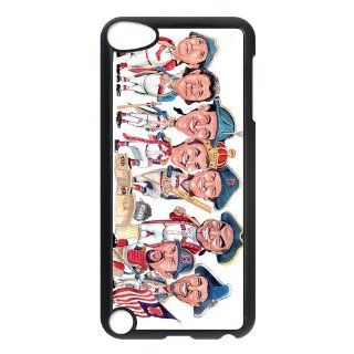 Custom Boston Red Sox Cover Case for iPod Touch 5 5th IP5 7128: Cell Phones & Accessories