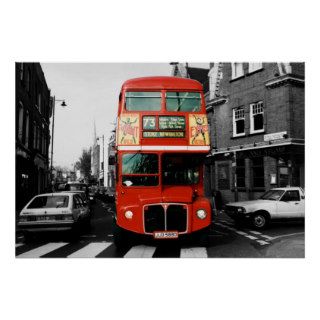 London Bus Poster 2
