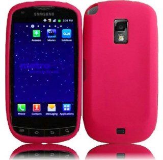 Hot Pink Soft Silicone Gel Skin Cover Case for Samsung Galaxy S Lightray 4G SCH R940: Cell Phones & Accessories