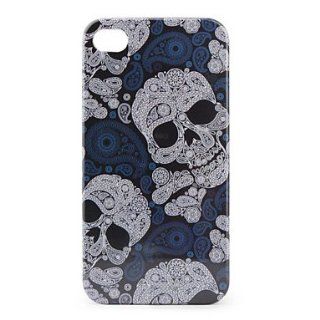 Personalized Protective Hard Case for iPhone 4 / 4S (Skeleton pattern) : Cell Phone Carrying Cases : Sports & Outdoors