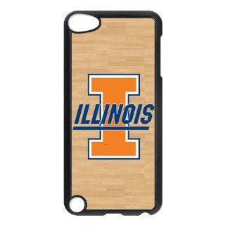 NCAA Illinois Fighting Illini Logo for IPod Touch 5th Durable Plastic Case Creative New Life: Cell Phones & Accessories