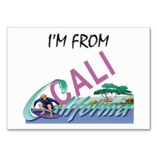 TEE I'm Cali Business Card