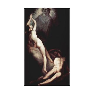 Henry Fuseli   The Creation of Eve Gallery Wrap Canvas