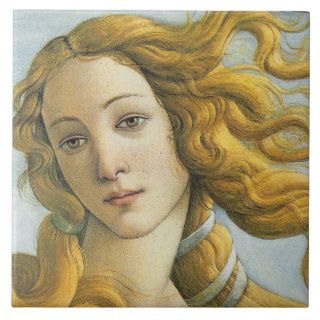 Botticelli Birth of Venus (detail) Ceramic Tiles