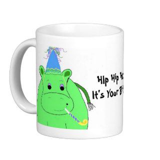Hip Hip Hooray   Birthday Mugs