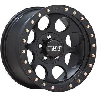 Mickey Thompson Classic Lock 15x8 Black Wheel / Rim 5x5.5 with a  30mm Offset and a 107.95 Hub Bore. Partnumber 1358401 Automotive