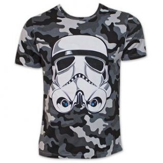 Star Wars Camo Stormtrooper Shirt: Fashion T Shirts: Clothing