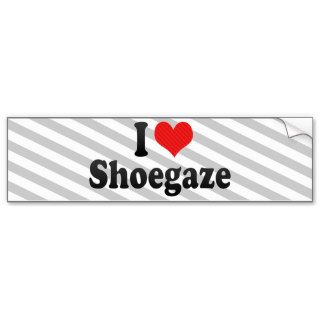 I Love Shoegaze Bumper Stickers