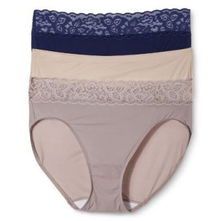 Beauty by Bali Womens Classic Briefs AT43WP   Assorted M