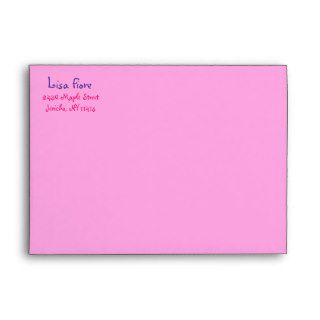 Pretty Princess Tiara Custom Envelopes