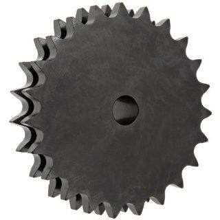 Martin Roller Chain Sprocket, Reboreable, Type B Hub, Double Strand, 12B Chain Size, 19.05mm Pitch, 18 Teeth, 20mm Bore Dia., 119.47mm OD, 89mm Hub Dia., 30.33mm Width: Industrial & Scientific