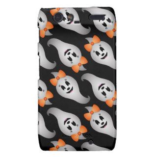 Girl Ghost Halloween Pattern Motorola Droid RAZR Case