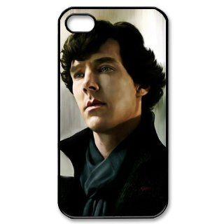 Personalized Sherlock Hard Case for Apple iphone 4/4s case BB137: Cell Phones & Accessories