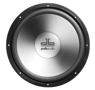 Polk Audio DB 124 DVC 12 Inch Subwoofer with Dual Voice Coils (Single, Black) : Vehicle Subwoofers : Car Electronics